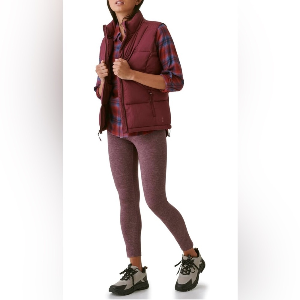 BASS OUTDOOR Women’s Puffer Vest – Quilted Gilet with Front Zipper - Picture 5 of 8